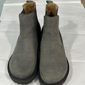 Birkenstock Stylish Gray Ankle Boots